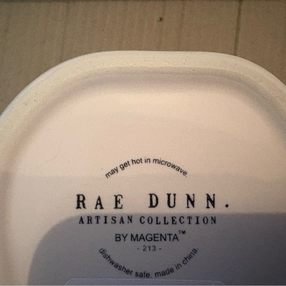 Rae Dunn Snuggle Season Mug - White and Burgundy - Picture 2 of 4